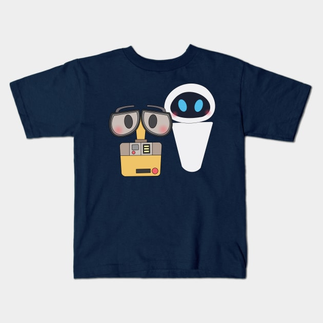 Wall-E Kids T-Shirt by BeckyDesigns